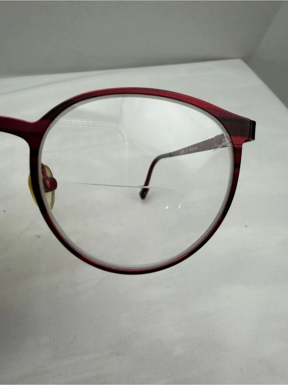 Kliik Denmark SH-684 C3  Red Glasses Frames ONLY 48-20-140 + Case